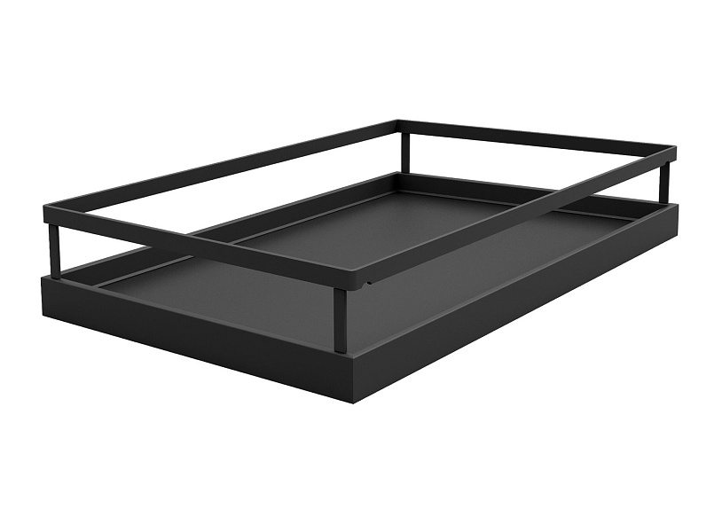 Полка 1 шт, Тандем Соло 600 мм, Арена СТИЛЬ, цвет АНТРАЦИТ Kessebohmer | официальный магазин