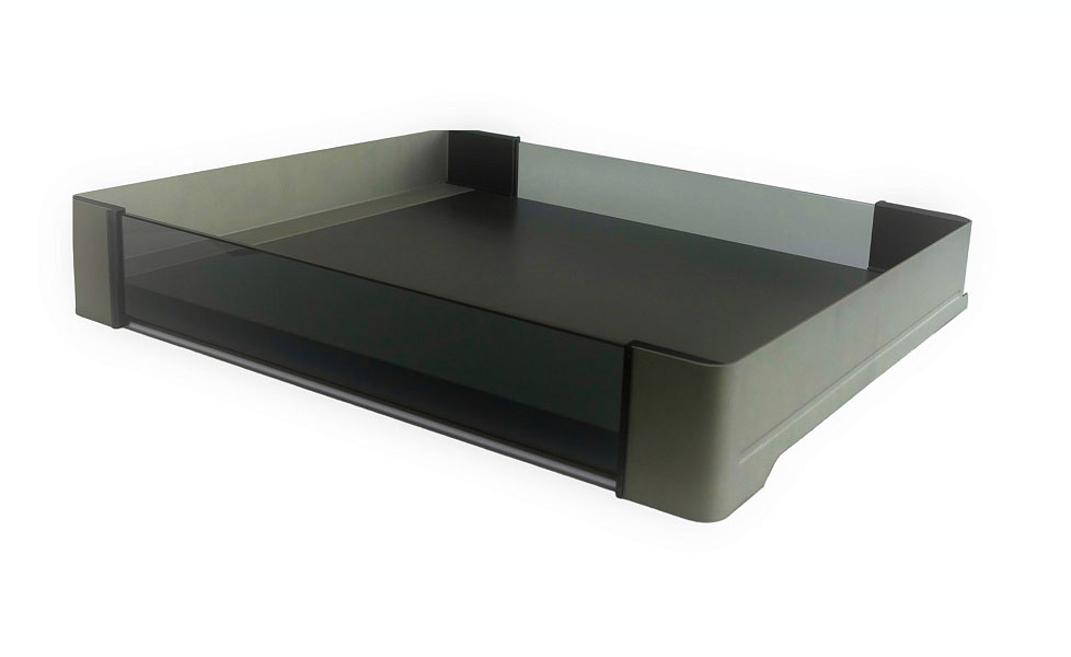 КОМПЛЕКТ Полка внутренняя выдвижная со стеклом 320 мм Конеро H 72 W 710-770 мм, шампань Kessebohmer | официальный магазин