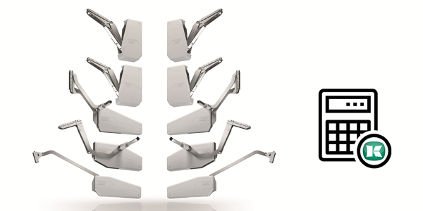 Калькулятор подбора подъемных механизмов Kesseböhmer усовершенствован Kessebohmer в Ижевске