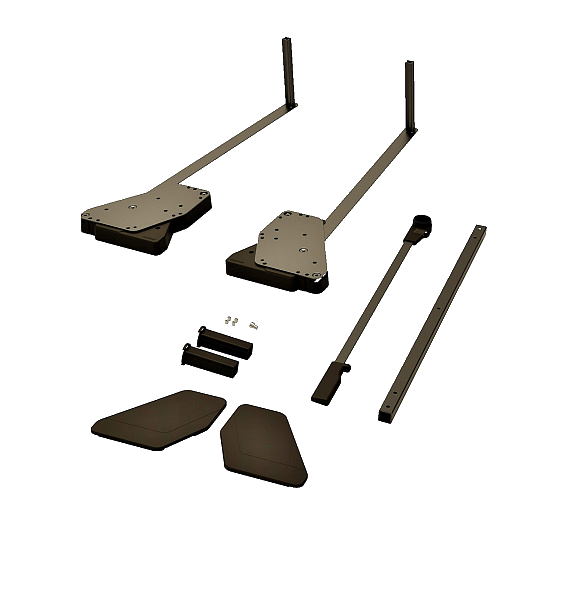 Пантограф для гардеробной усиленный Конеро W 985-1168 мм нагрузка 4-15 кг цвет ШАМПАНЬ Kessebohmer | официальный магазин