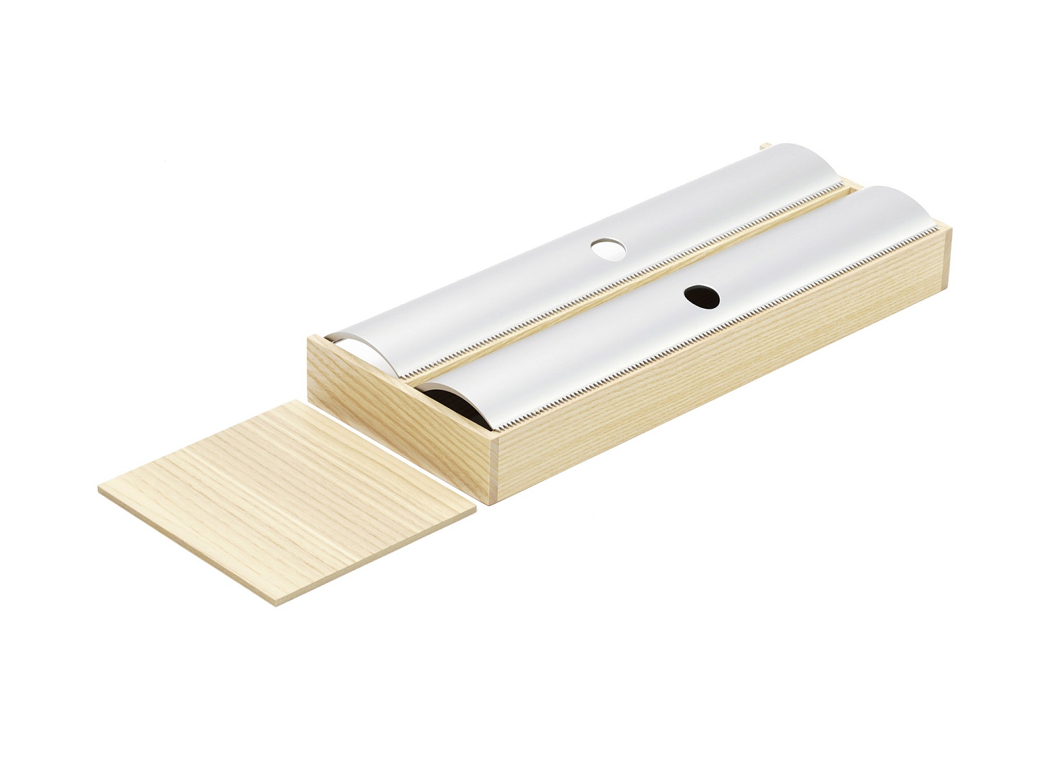 Держатель для фольги, ФайнЛайн Линик 300 мм, 137x472x45 мм, 1 шт, цвет ЯСЕНЬ светлый