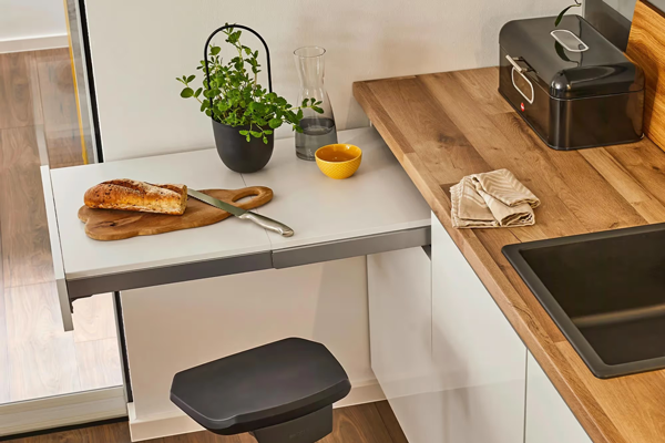 Стол Top Flex - выдвижная рабочая поверхность от Kesseböhmer Kessebohmer в Ижевске Стол Top Flex - выдвижная рабочая поверхность от Kesseböhmer Kessebohmer в Ижевске