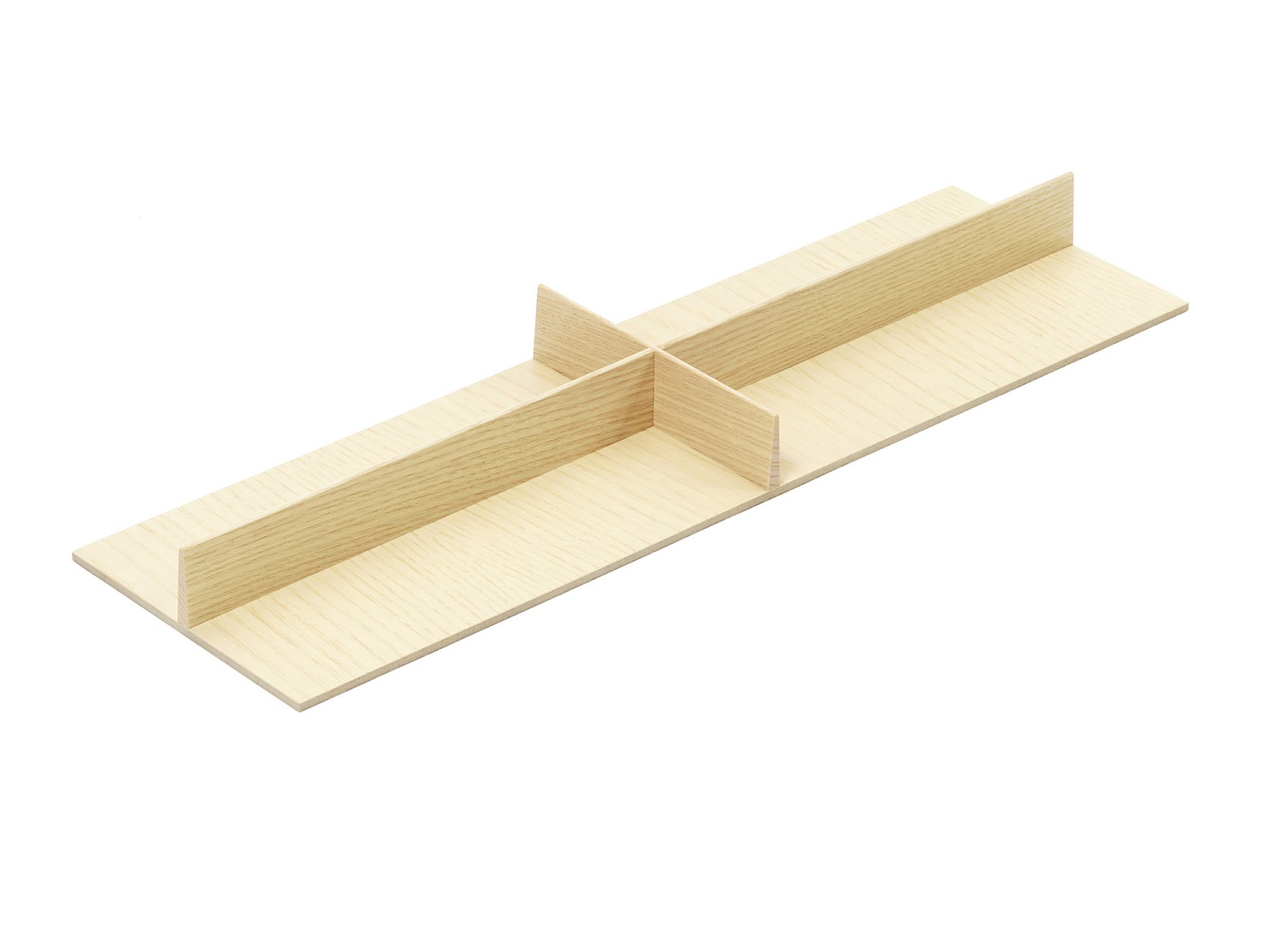 Делитель для приборов, ФайнЛайн Линик 300 мм, 137x472x37,5 мм, 1 шт, цвет ЯСЕНЬ светлый