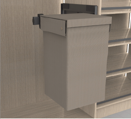 Комплект односторонний выдвижной с широким мешком для белья Конеро W 457 мм, D 475 мм Kessebohmer | официальный магазин