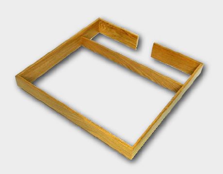 Рамка без дна, Конвой Премио, СЕЛЕКТ, 480x470x66 мм, 1 шт, цвет ДУБ натуральный