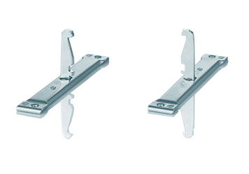 Крепление 1 уп (2 шт) к фасаду, Диспенса 90° 400 мм, цвет ТИТАН