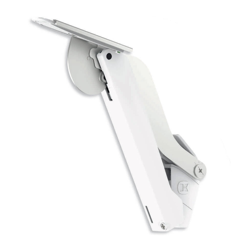 Подъемник ФриСпейс форте тип H правый и левый H 350-650 цвет БЕЛЫЙ/никель Kessebohmer | официальный магазин