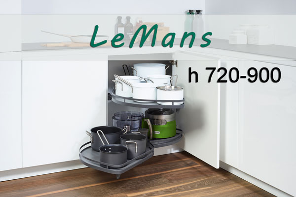 LeMans с 2 полками: новая высота рамы 720-900 мм Kessebohmer в Ижевске LeMans с 2 полками: новая высота рамы 720-900 мм Kessebohmer в Ижевске